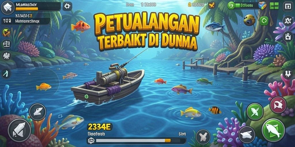 Tangkapan ikan yang menakjubkan di 234E, siap untuk bersaing.