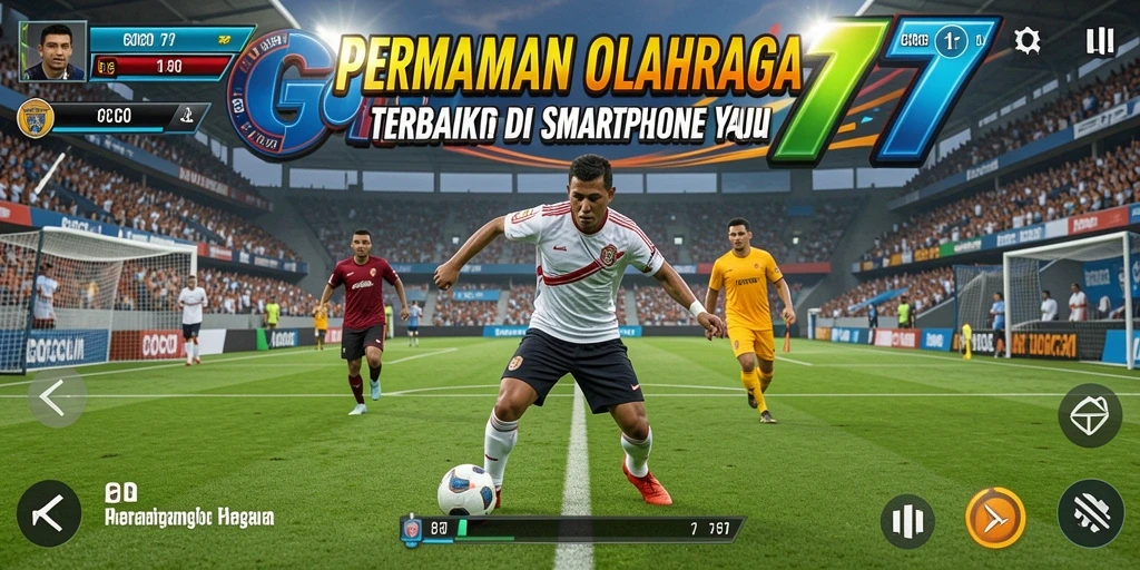 Tangkapan layar GOGO77 menunjukkan serunya gameplay olahraga.