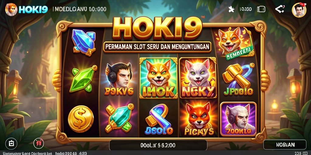 Gameplay menarik HOKI9 dengan berbagai tema slot.