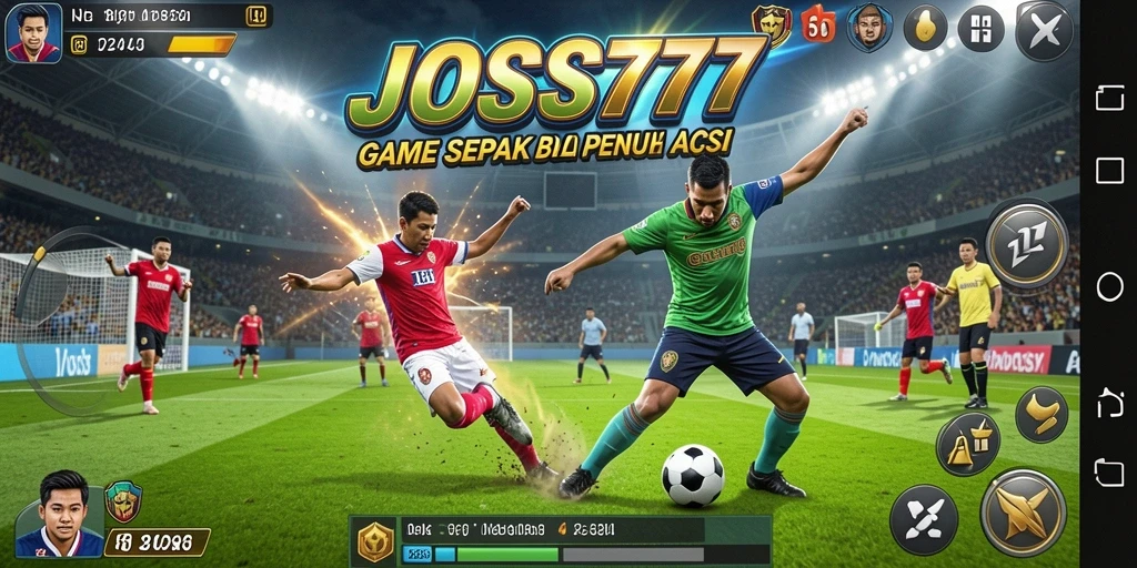 Tampilan gameplay JOSS777 yang mendebarkan dan penuh aksi.