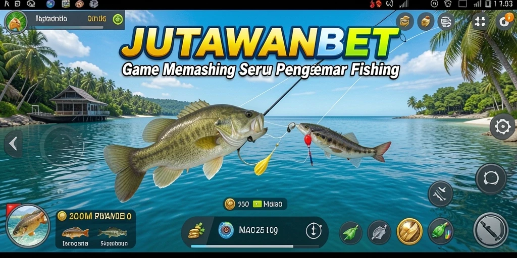 Tangkapan ikan besar dalam gameplay JUTAWANBET yang seru.