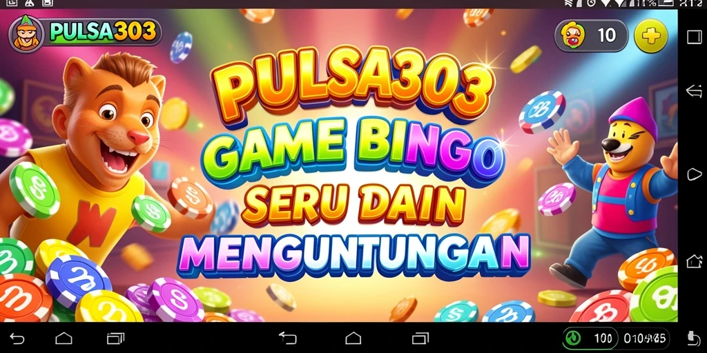 Tampilan gameplay seru PULSA303 dengan pemain aktif bermain Bingo.