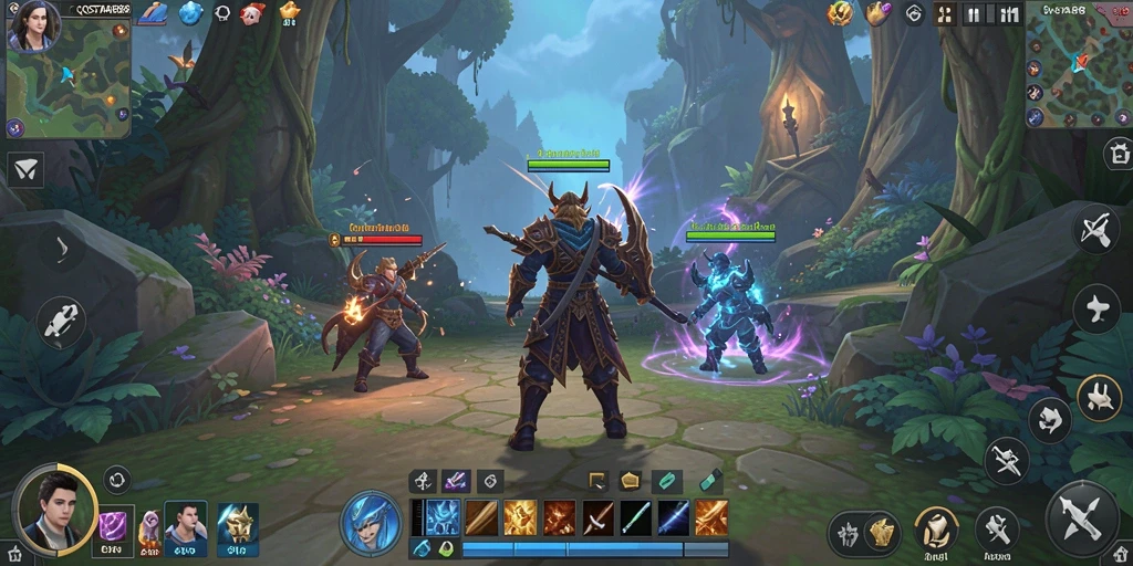 Tampilan menarik dari gameplay QQSTAR88 saat berpetualang.