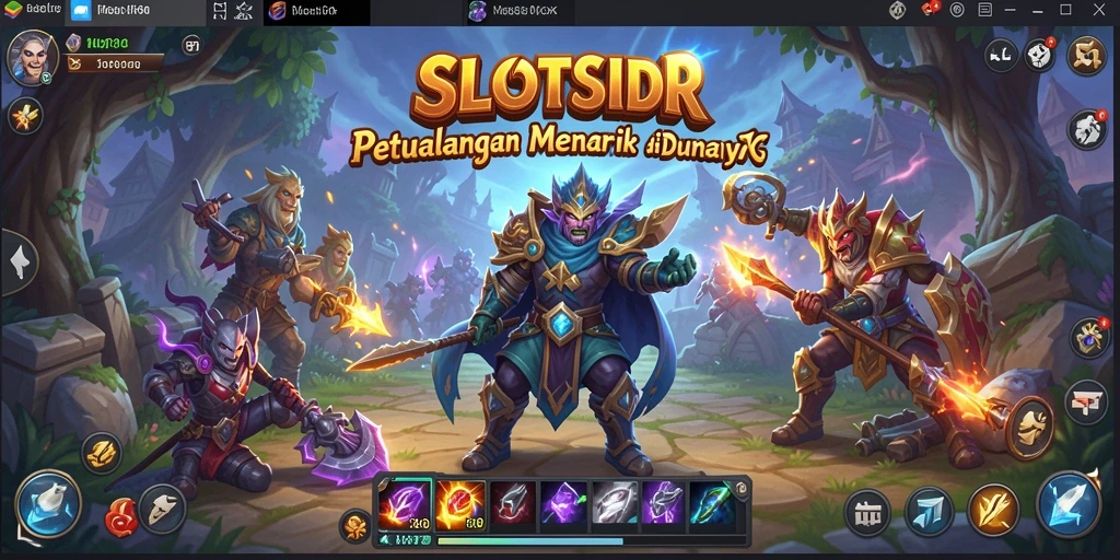 Tampilan gameplay menarik di dunia SLOTSIDR.