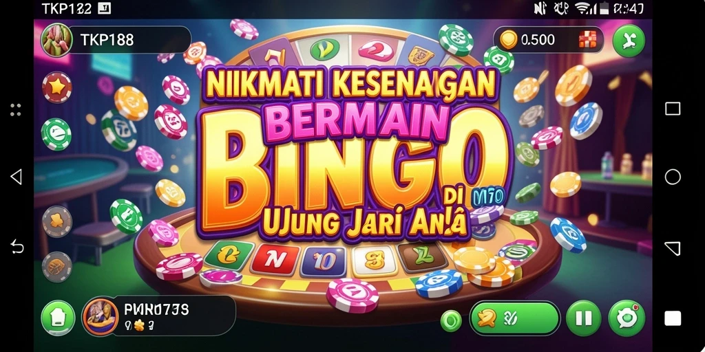 Tampilan gameplay Bingo di TKP188 yang menarik dan interaktif.
